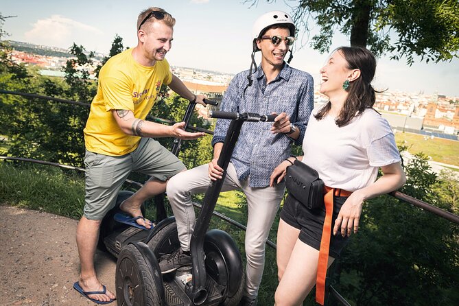 1.5h Small Group Segway Tour & Free Taxi Transfer ️with PragueWay - Training comes before the open road