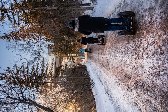1-Hour Edmonton River Valley Segway Tour - Learning to ride before reaching the trail