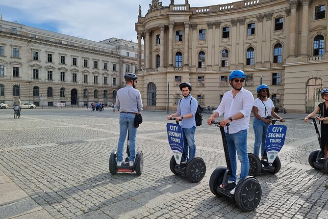 2-H Segway Sightseeing Tour Berlin - Learning the Segway before the city ride