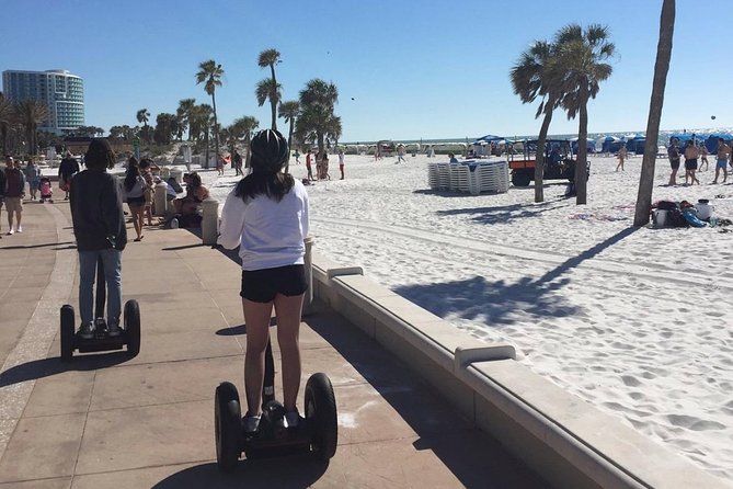 2 Hour Guided Segway Tour around Clearwater Beach - Learning to ride before the real route