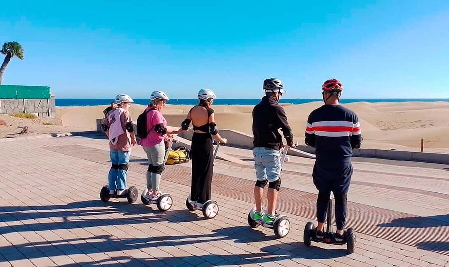 2-Hour Segway Tour: Maspalomas Dunes, Playa Ingles,S.Agustin - The practice session makes first rides easier