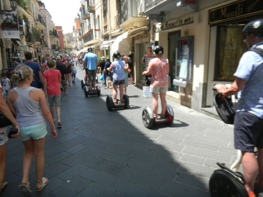 3-Hour Taormina Segway PT Authorized Tour - Porta Messina, Odeon, and the theater district