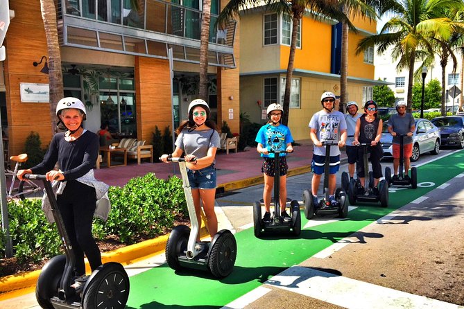30 Minute- Ocean Drive Segway Tour - Learning to ride before Ocean Drive