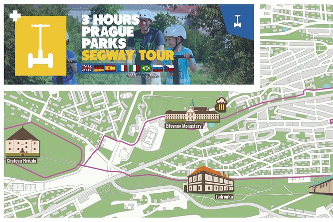 3h Small-Group Segway Tour & Free Taxi Transport ️with PragueWay - Kajetánka and Prague 6 beyond the headline sights