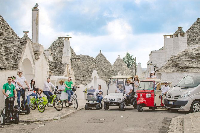 Alberobello Guided Segway and Mini Golf Cart Tour - Rione Aia Piccola, where the town feels less staged