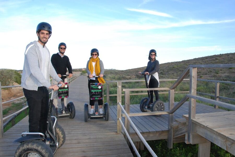 Albufeira: Salgados Nature Reserve Segway Tour - Reaching Praia da Galé and the open coast
