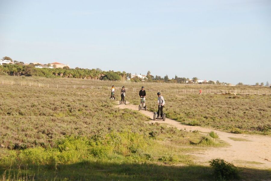 Albufeira: Salgados Nature Reserve Segway Tour - Learning to ride before the route opens up