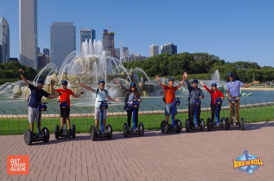 Amazing Lakefront Segway Tour of Chicago - Learning to Ride the Segway