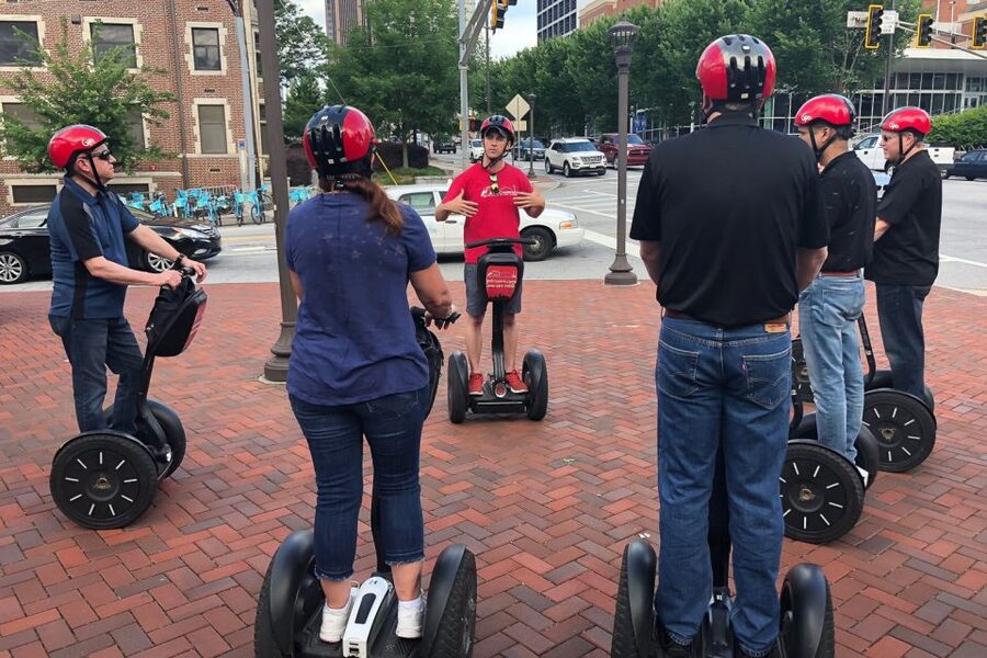 Atlanta: Downtown, Midtown or Eastside Segway Tour - Downtown at night: a shorter route with big sights