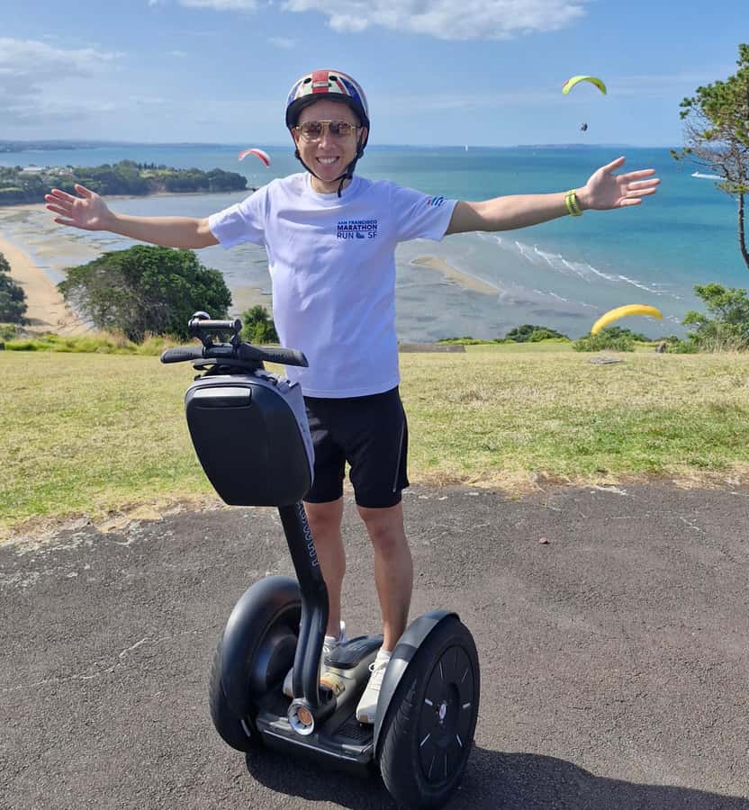 Auckland: Segway to North Head Volcano Summit - Back streets, parks, and the final city glimpse