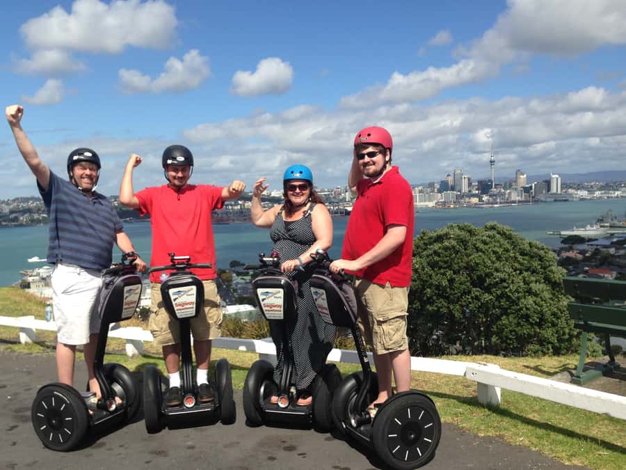 Auckland: Segway Tour to Mount Victoria - Waterfront practice and the quieter side of Devonport