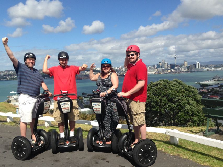 Auckland: Segway Tour to Mount Victoria - Cambria Reserve and the Tui in the trees