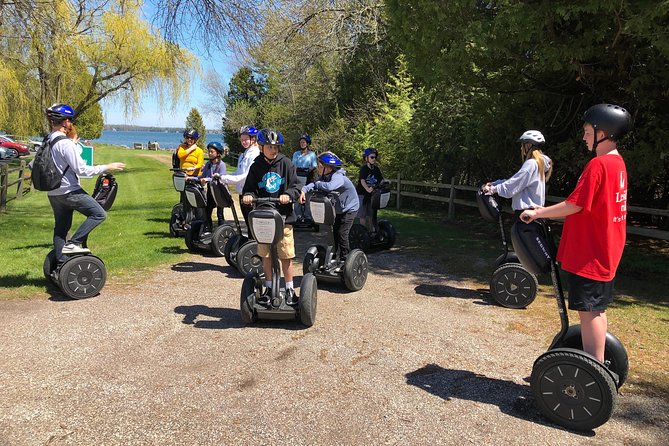 Baileys Harbor Nature & Quiet Side, Lighthouses Segway Tour - Getting comfortable on the Segway with Randy