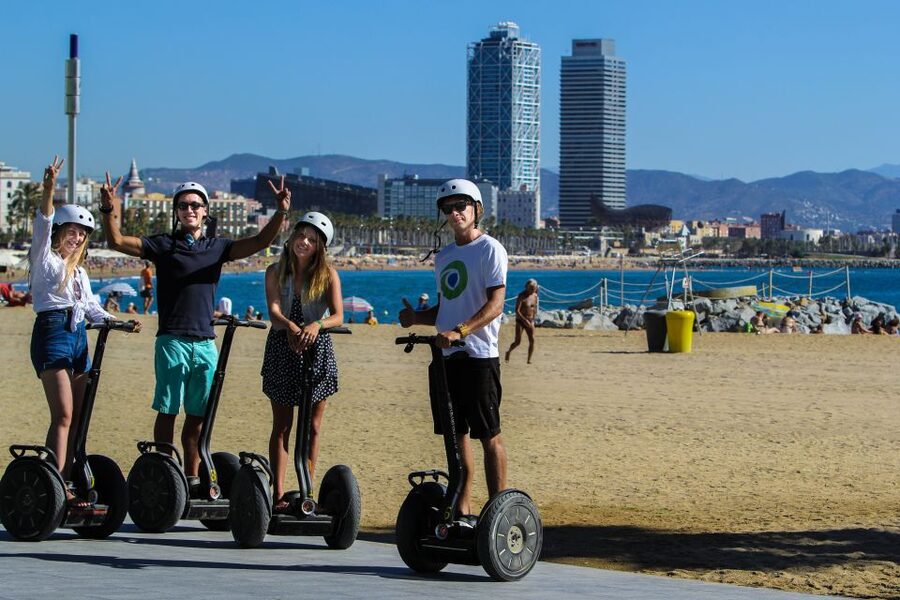 Barcelona: 1-Hour Short Panoramic Segway Tour - Getting comfortable on the Ninebot