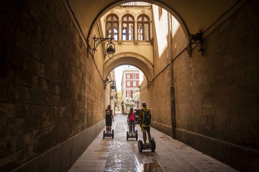 Barcelona: 3-Hour Segway Sightseeing Tour - The W Hotel viewpoint