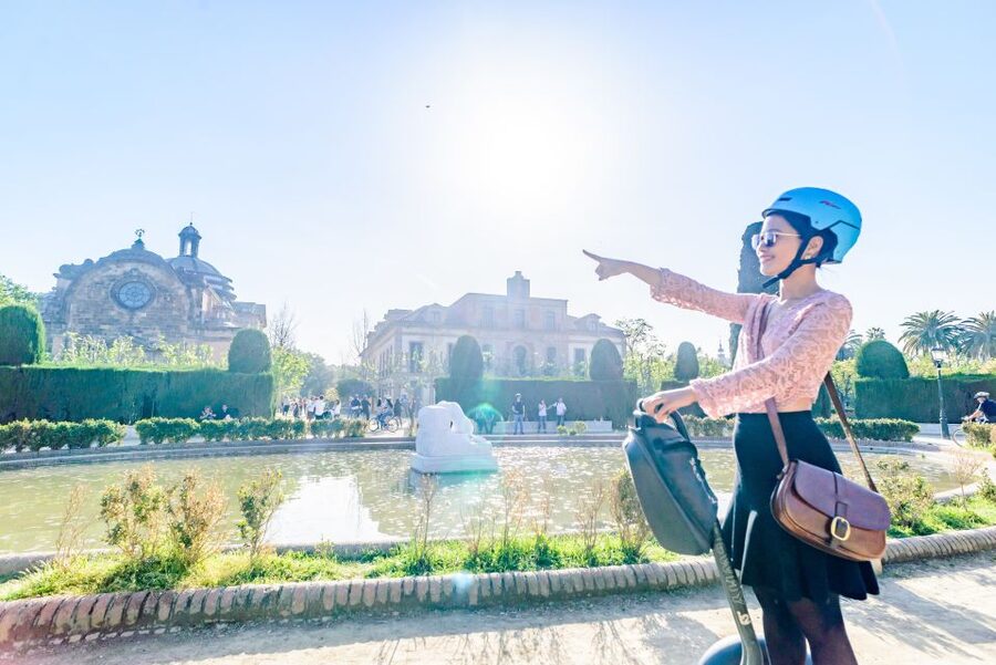 Barcelona: City and Seafront Guided Segway Tour - Olympic Port and the Mediterranean view
