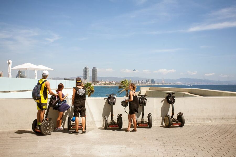 Barcelona: City Highlights Guided Segway Tour - Roman walls and the Gothic Quarter