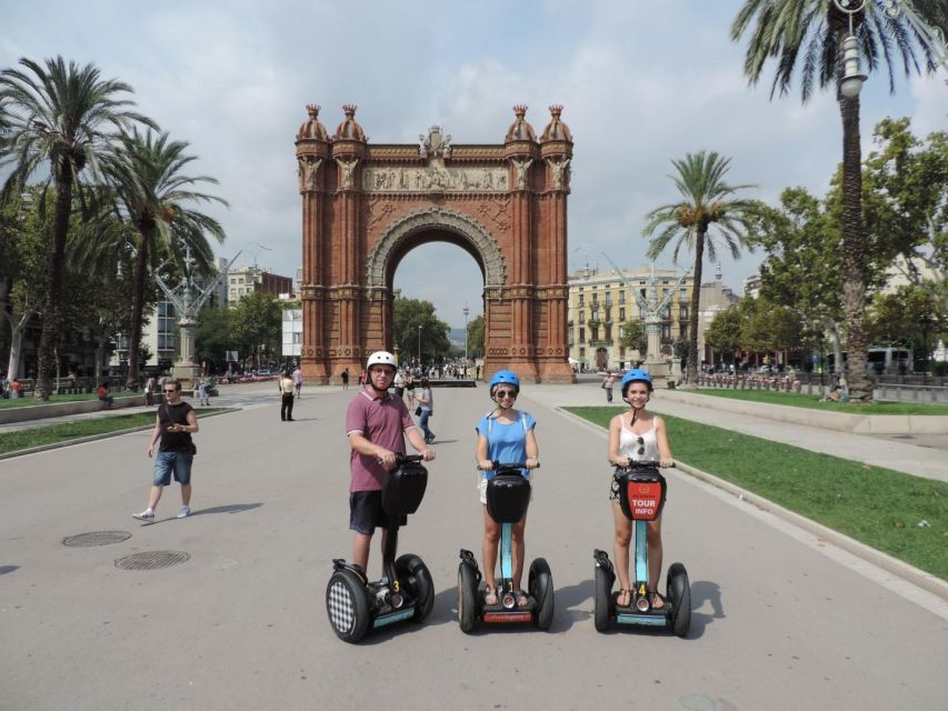Barcelona: City Highlights Guided Segway Tour - The guides and group setup