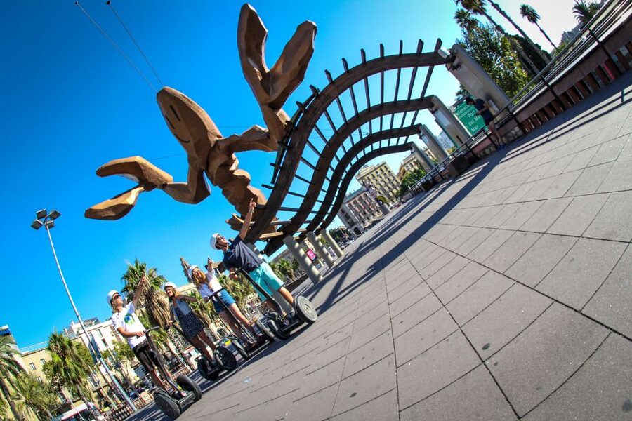 Barcelona: Gaudi Guided Segway Tour - Starting beside Barceloneta beach
