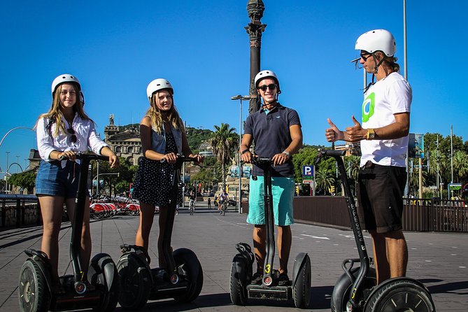 Barcelona Guided 3-hour Private Segway Tour - A Fast Way to Connect Barcelona’s Waterfront and Center