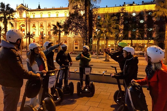 Barcelona Guided Night 2-hour Group Segway Tour - Key points at a glance
