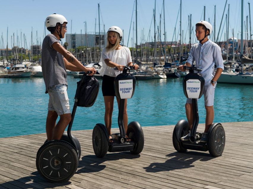 Barcelona Guided Segway Tour - Meeting at Jardins de les Tres Xemeneies