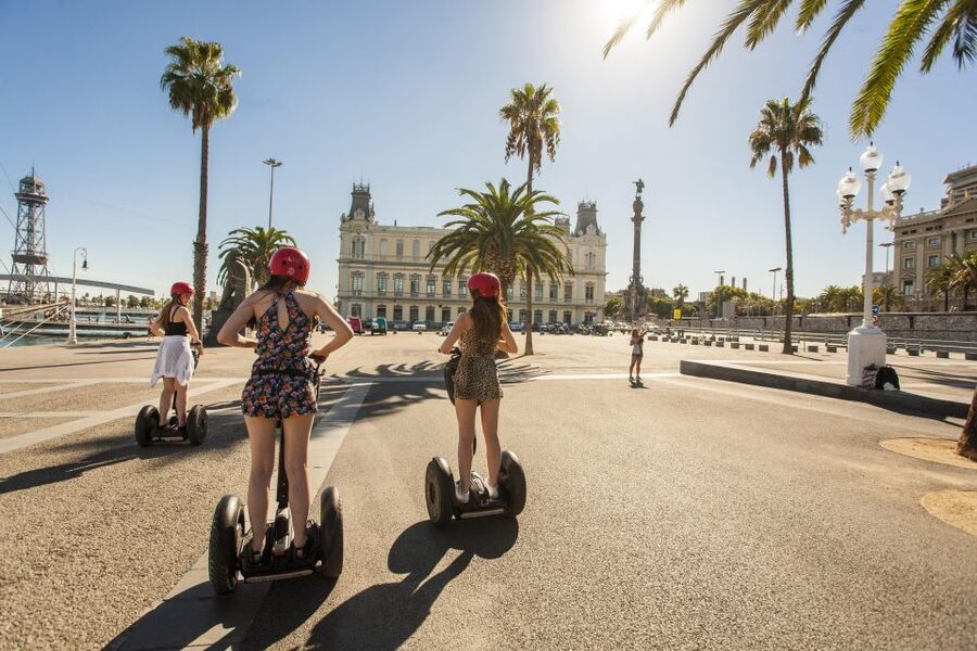 Barcelona Guided Segway Tour - Olympic Port and the modern waterfront