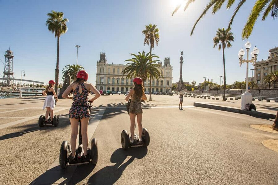 Barcelona Guided Segway Tour - How the timing and group size work