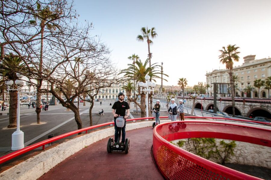 Barcelona Insiders Segway Tour 1.5h - Reaching the Columbus Memorial and Port Vell