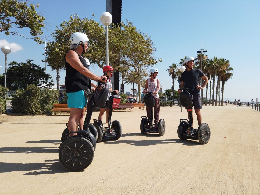 ❤️Barcelona Segway Tour ❤️ with a Local Guide - Sea air at Bogatell Beach and Port Fòrum
