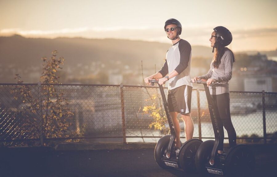 Bergen: Night Segway Tour - Starting at Bontelabo 2 in Bergen