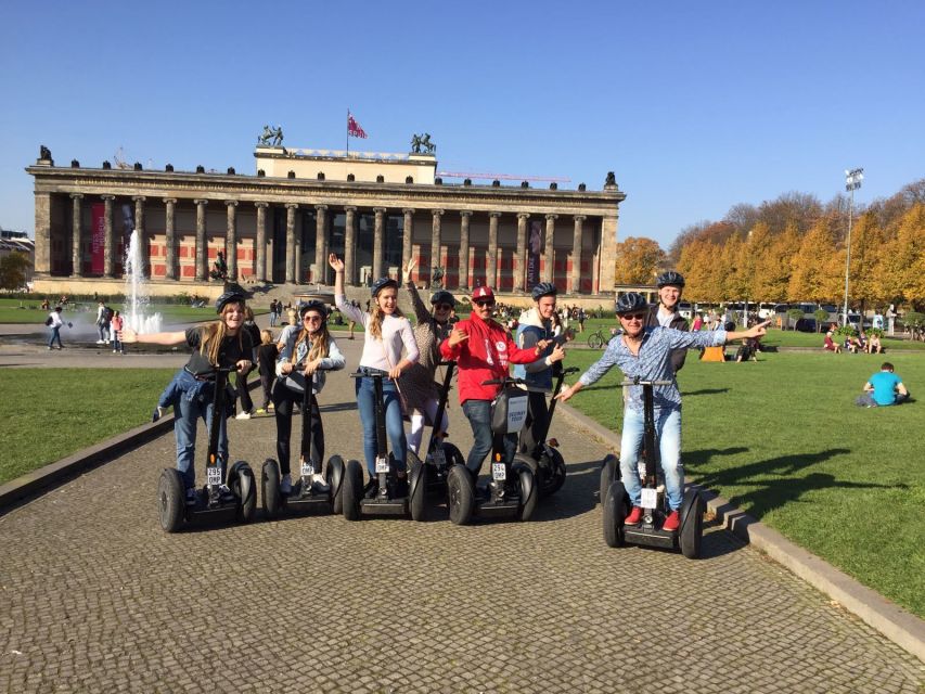 Berlin: 3-Hour Segway Tour - The Holocaust Memorial and the weight of the route