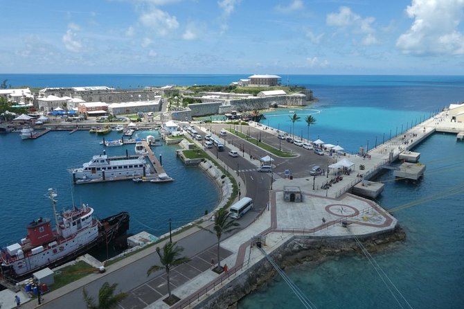Bermuda Dockyard Segway Tour - Rolling past the dockyard’s historic buildings