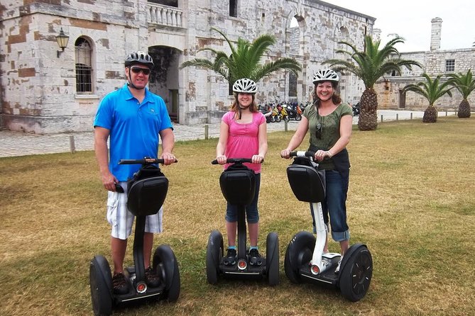 Bermuda Dockyard Segway Tour - Learning to ride before leaving