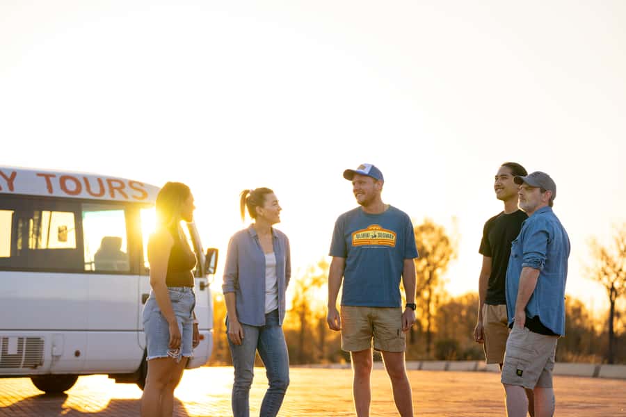 Best of Uluru - Segway and Walking Tour - Training first, then the open base