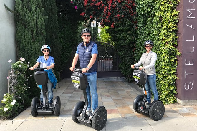 Beverly Hills Segway Tour - Beverly Gardens Park and the famous Beverly Hills sign
