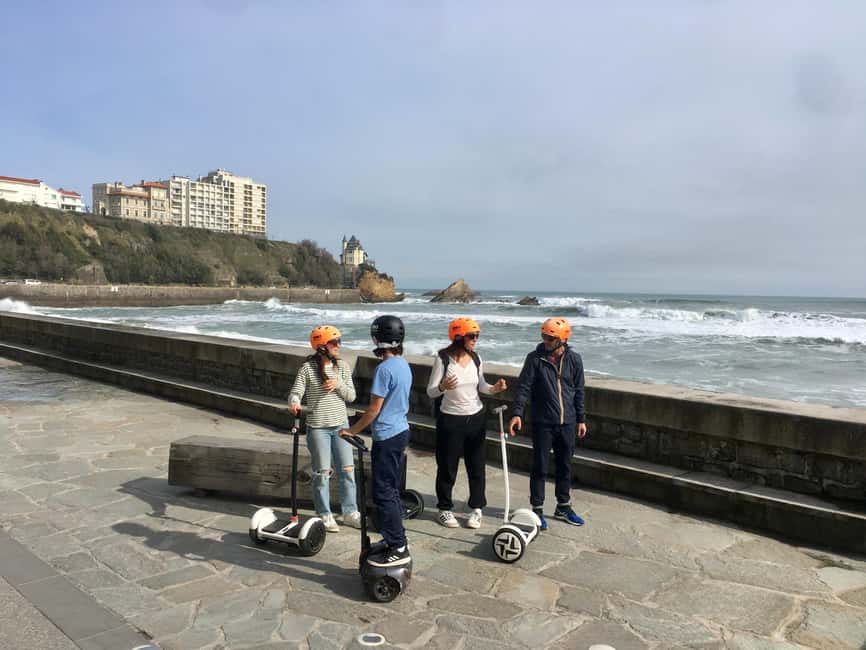 Biarritz happiness: Guided tour by Segway/e-bike + Pala - Key points at a glance