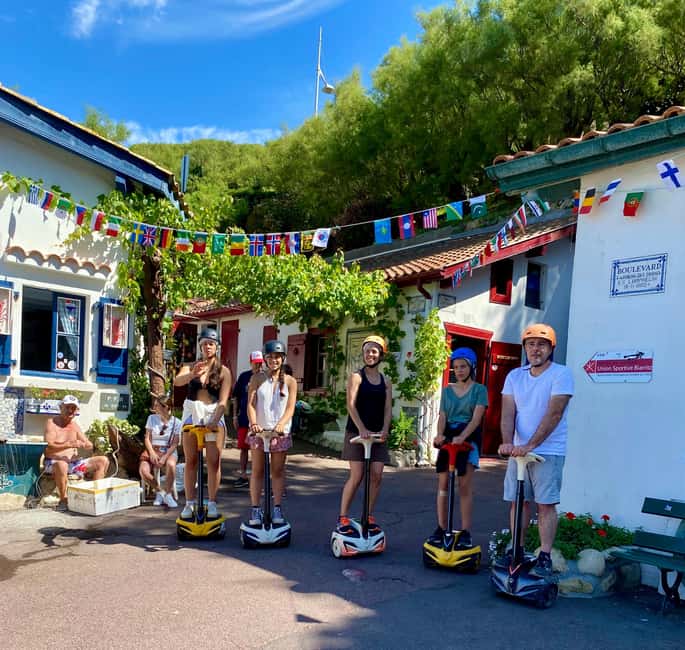 Biarritz happiness: Guided tour by Segway/e-bike + Pala - The ride: 90 minutes through coastal Biarritz