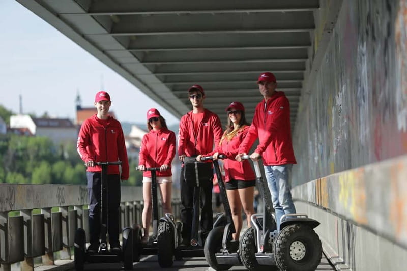 Bratislava: Riverside, Castle or Complete City Segway Tours - The Danube banks and two very different bridges