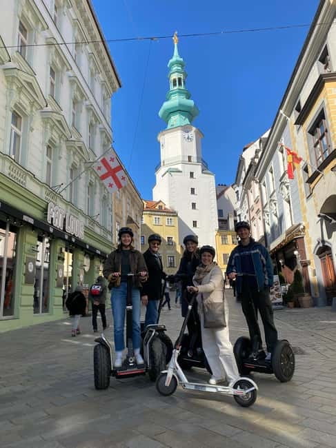 Bratislava: Riverside, Castle or Complete City Segway Tours - Choosing the 1.5-hour castle ride