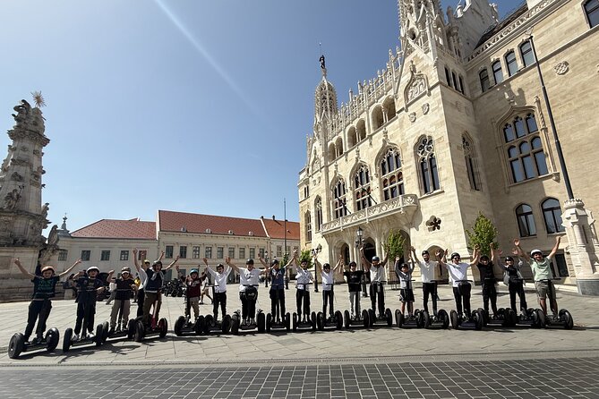 Buda & Pest in 2 Hours: Segway Adventure - Elizabeth Square brings the ride back to modern Budapest