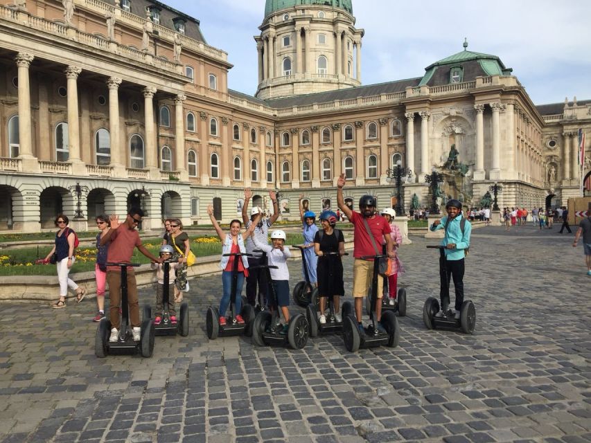 Budapest: City Highlights Segway Tour - Crossing from Elizabeth Bridge toward Buda Hill