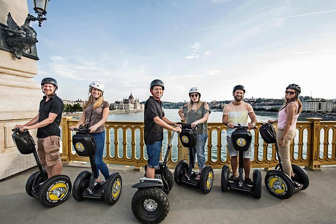 Budapest Segway Tour - Training at Régi posta utca 2