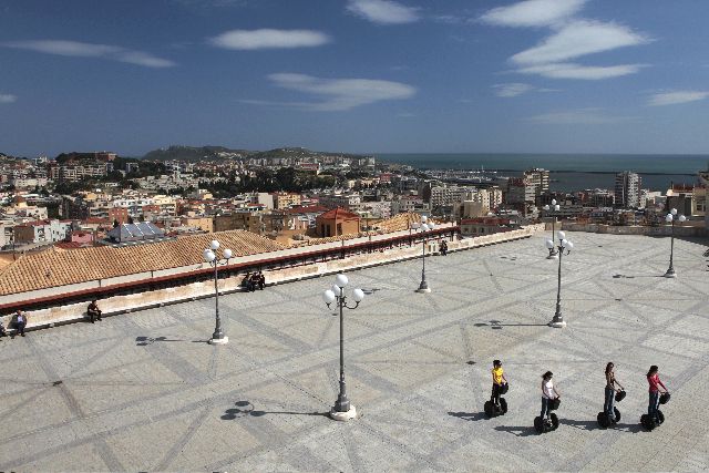 Cagliari: Guided Segway Tour - San Pancrazio and the best views over the gulf