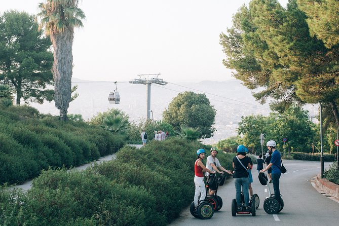 Castle of Montjuic- 3H Segway Tour - Reaching Montjuic Castle