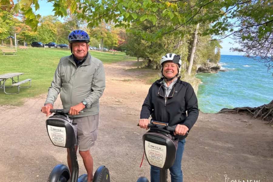 Cave Point & Whitefish Dunes State Park Segway Tour - Riding through Door County at an easy pace