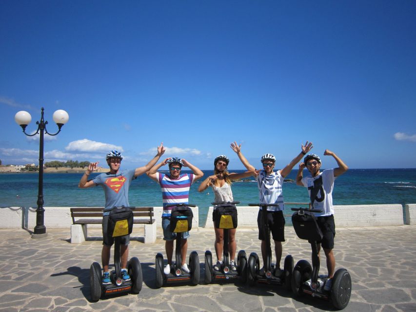 Chania Exploration Segway Tour - Learning the Segway before the sightseeing begins