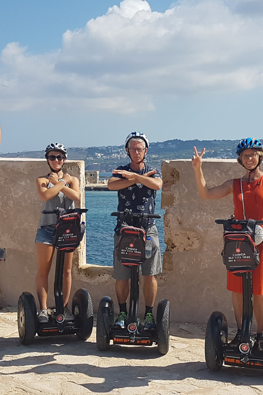Chania: Old City & Venetian Harbor Discovery on Segways - The Venetian Harbor and its long waterfront