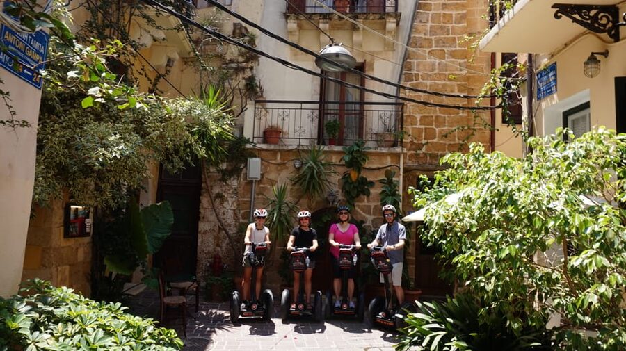 Chania: Old City & Venetian Harbor Discovery on Segways - What the guide and audio system add