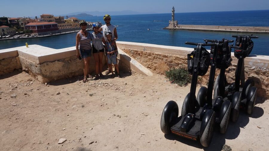 Chania: Old City & Venetian Harbor Discovery on Segways - The first 20 minutes: learning to ride